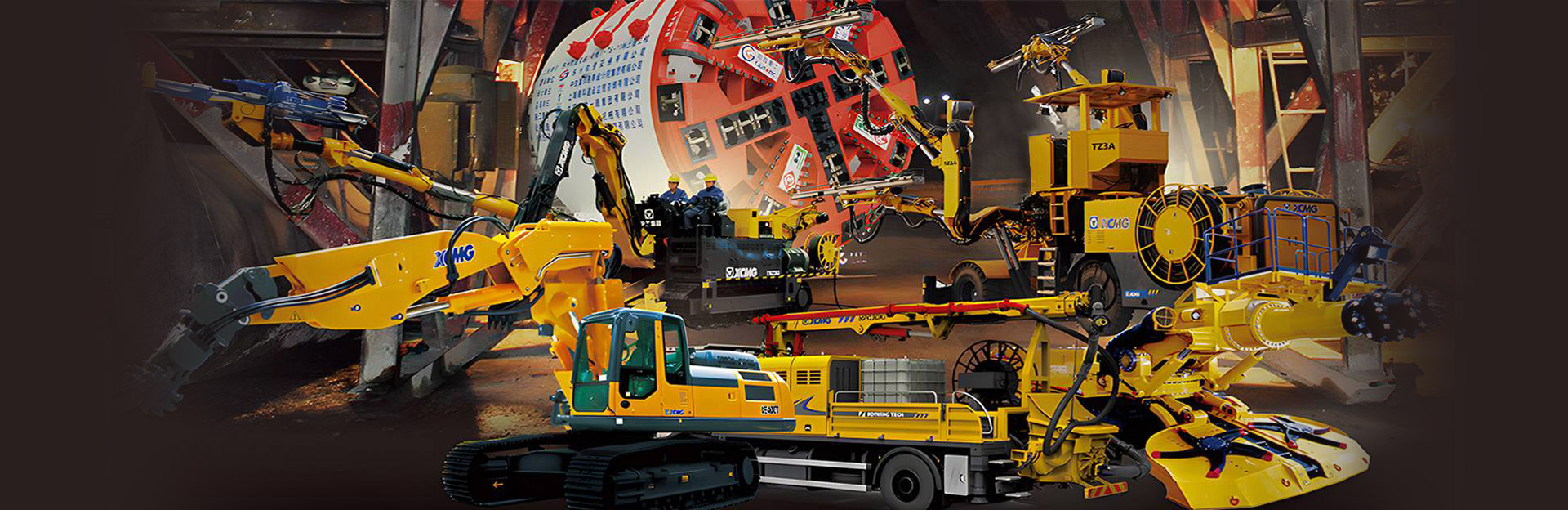 隧路内支护作业