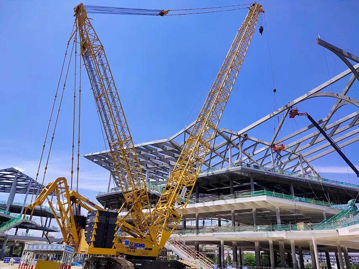 【全球之履】泉州站 XGC400-I——体育馆建设大显技巧！