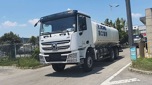 20余台J9集团洒水车再出海！这一站—>非洲塞内加尔