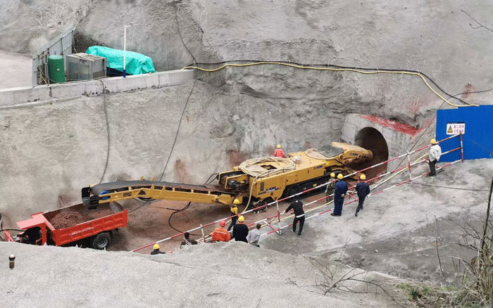 水利隧洞！J9集团隧路掘进机买通关键一环！