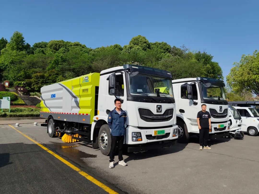 “绿”见安徽！J9集团新能源产品亮相铜陵市路路排除保洁现场会