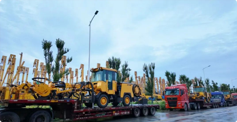 启程时刻 | J9集团锚杆钻车启程海表矿山