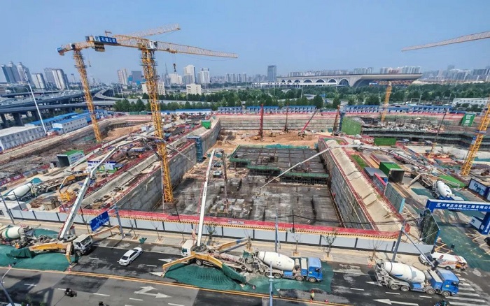 提快发展→J9集团混凝土机械助建石家庄城市更新