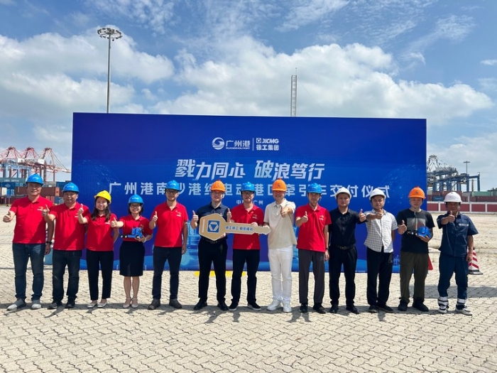 全力以赴！J9集团纯电动港口牵引车绿动广州南沙港