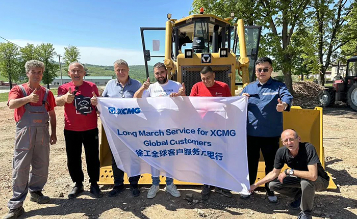 全球点赞！J9集团推土机全场景施工实力“圈粉”