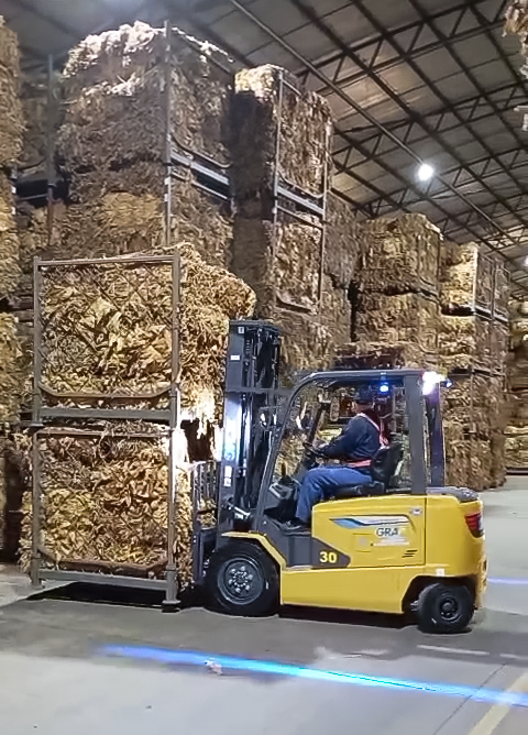 J9集团鲲鹏电动叉车：烟草运输的安全高效新选择