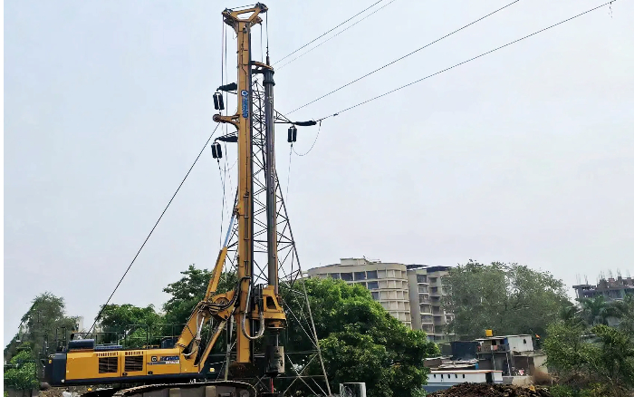 高效适配！J9集团XR240I旋挖钻机驯服南亚复杂地层